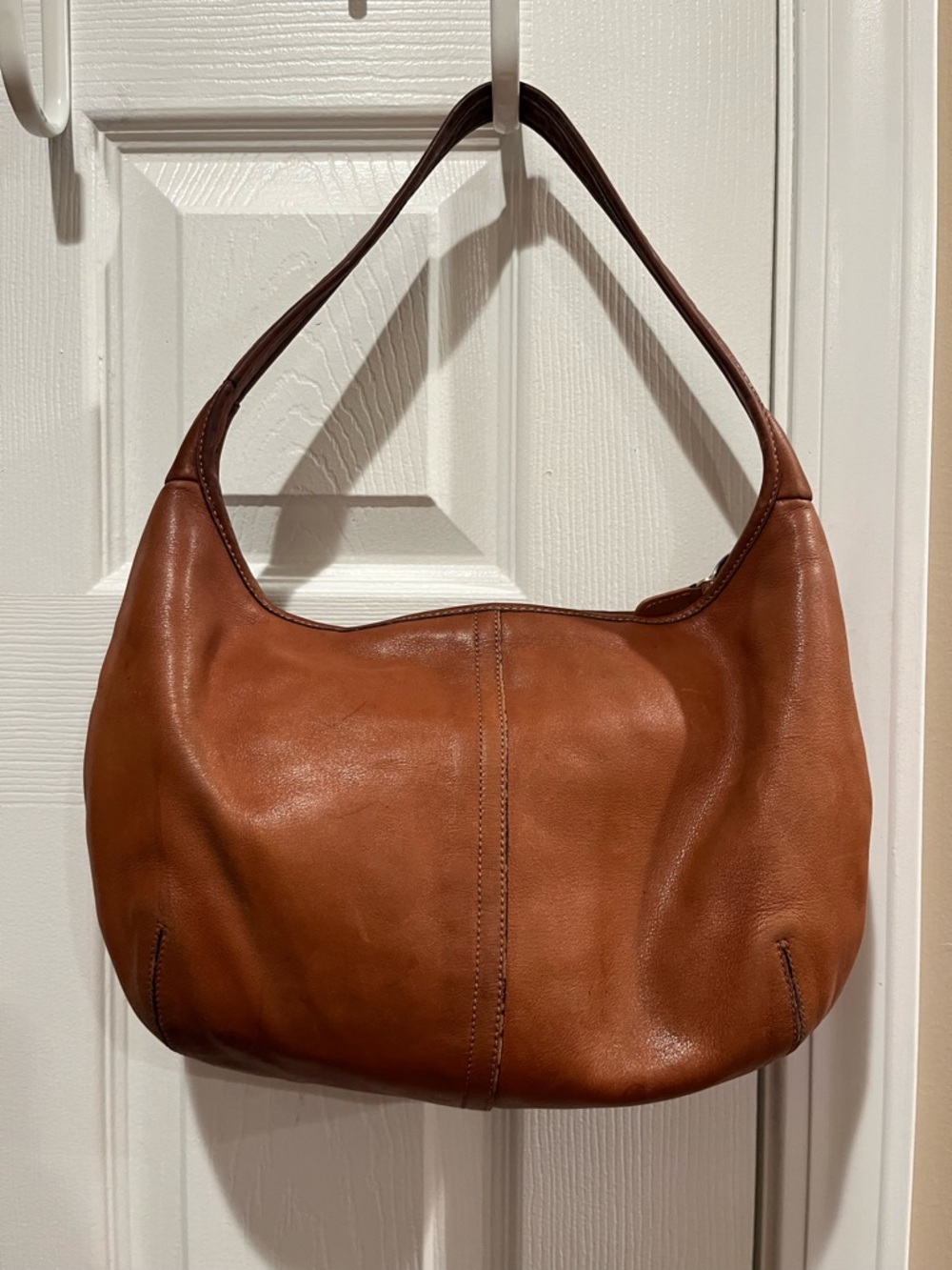 Vintage Coach 9226 Ergo Classic Brown Leather Shoulder Bag